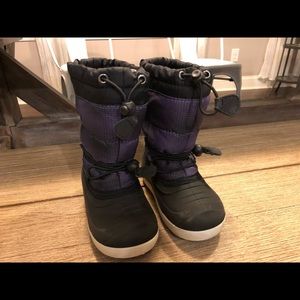 Kamik Snow Boots Toddler, Size 9, Purple